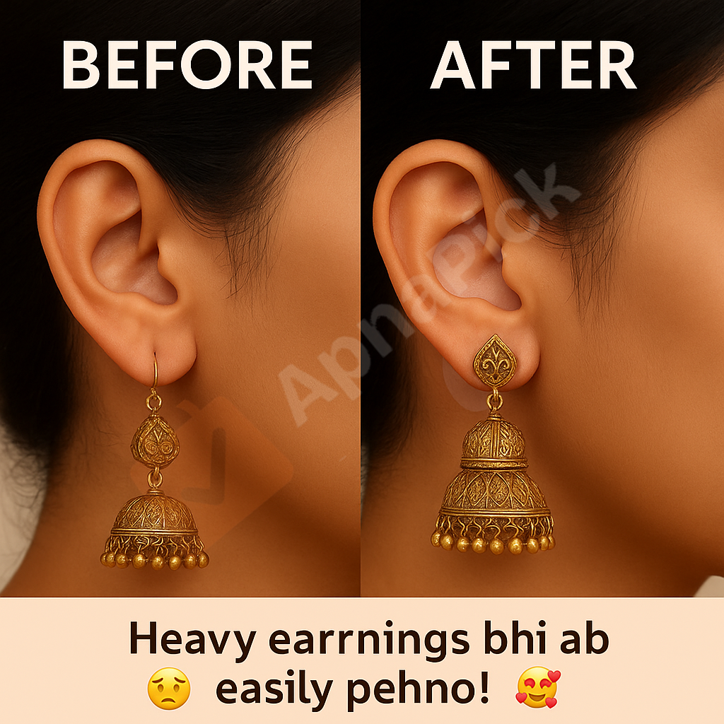 EarCare+™ Invisible Earlobe Support Patches (100 PCS)