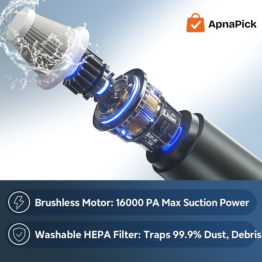 Portable Air Duster Wireless Vacuum Cleaner
