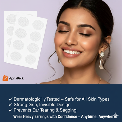 EarCare+™ Invisible Earlobe Support Patches (100 PCS)