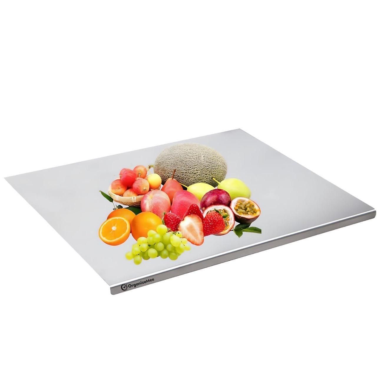 Stainless Steel Chop Board – Durable, Thick, and Indian Kitchen Friendly