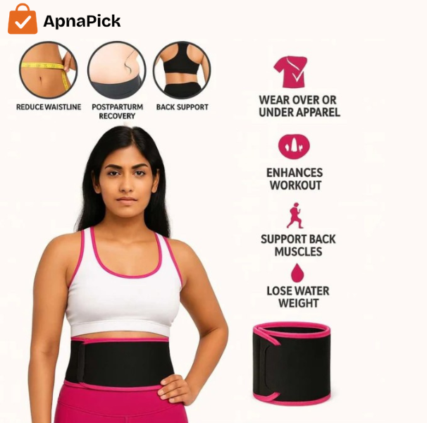 Adjustable Waist Trimmer Belt