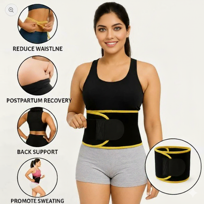 Sweat Belt - Hot Body Shaper Belly Fat Burner For Men & Women