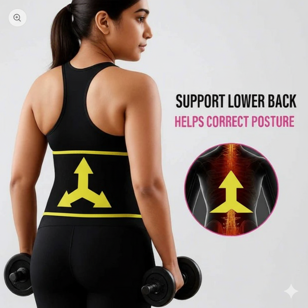 Sweat Belt - Hot Body Shaper Belly Fat Burner For Men & Women
